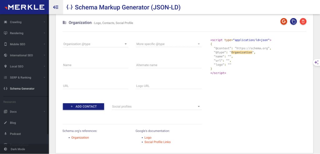 Logo organisation schema specifies the organisations logo for accurate display in search results and knowledge panels