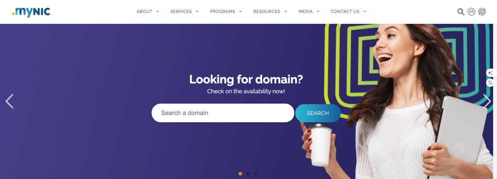 MYNIC is the primary domain name authority for registration of various domain extensions in Malaysia