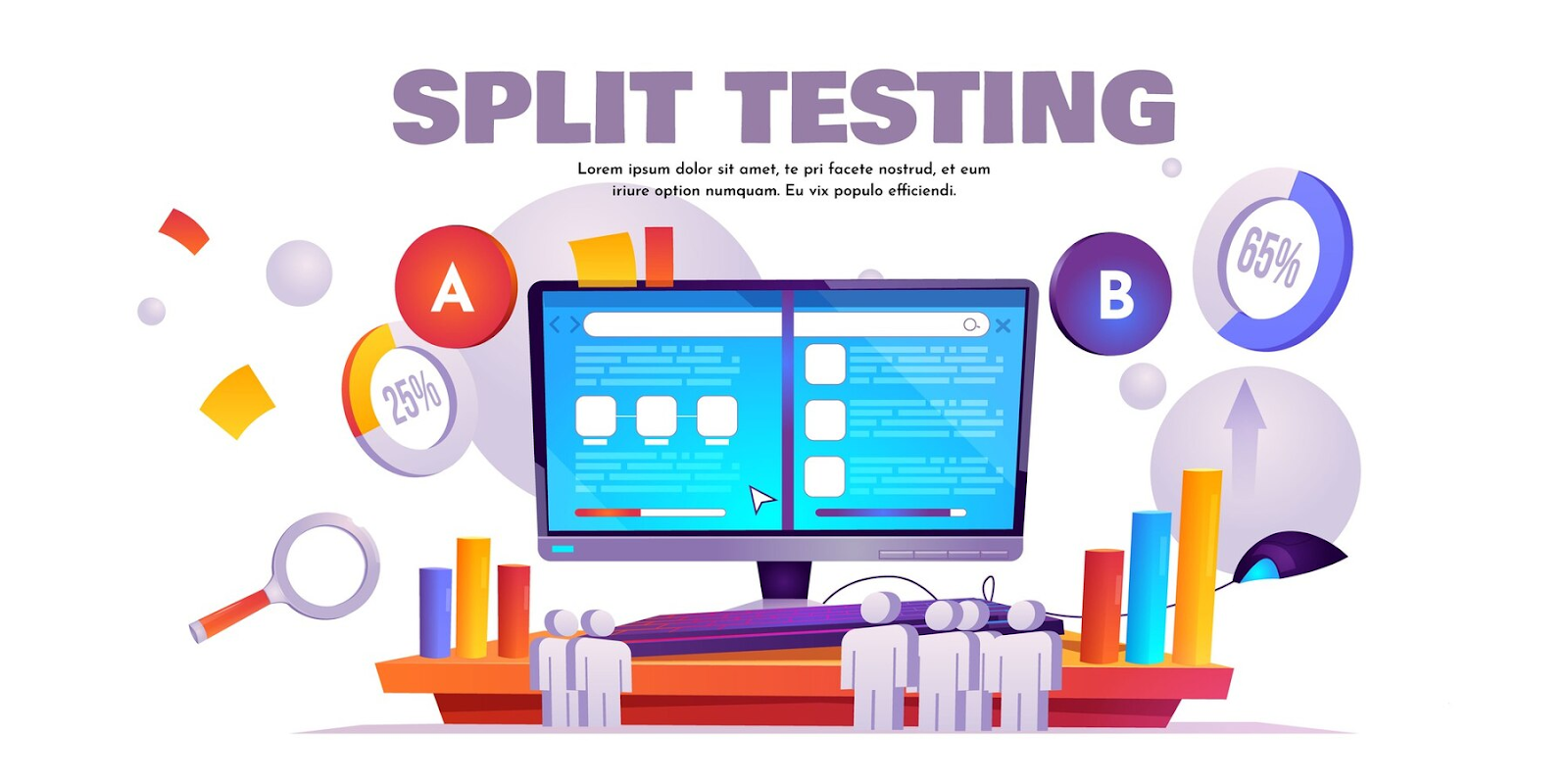 Refine your ad strategy through A/B split testing