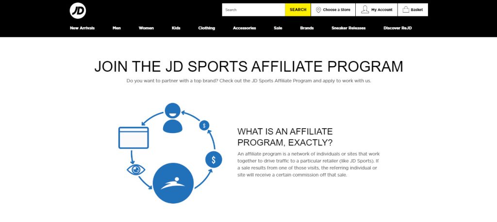 JD Sports Affiliate Program