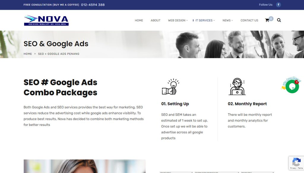 Nova Web Design is an ad agencies