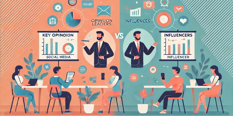 Selecting the best marketing plan requires an understanding of the differences between influencers and KOLs.