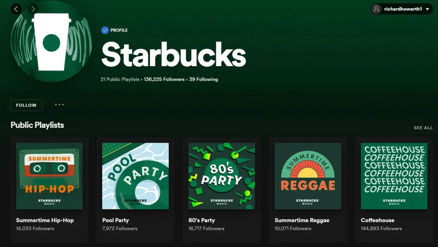 StarbucksSpotify