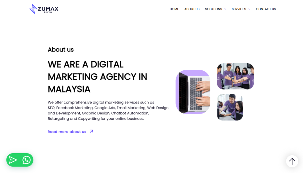 Zumax Digital is a digital marketing agency in Malaysia