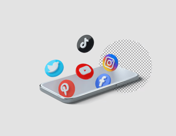 popular 3d social media icons coming out phone 134542 615 2