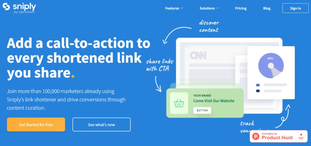 Sniply Link Shortener